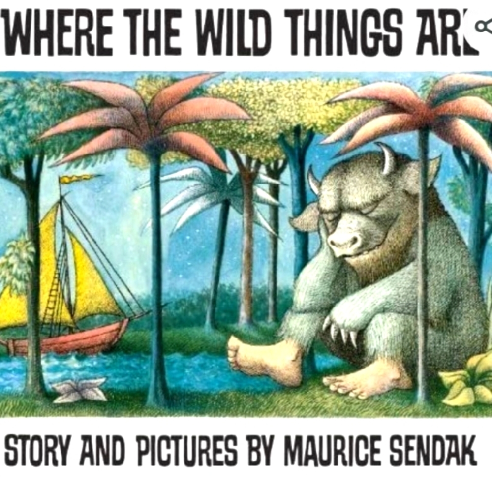 📚🌈Original hardback 1st edition WHERE THE WILD THINGS ARE--Mauruce Sendak📚🌈
